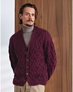 Lana Grossa heren vest breien van Cool Merino Big CL29,m49