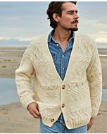 Lana Grossa heren vest breien Cool Merino Big  (LG men 9, m4)