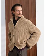 Lana Grossa heren vest van Cool Merino Big Cl29,m53