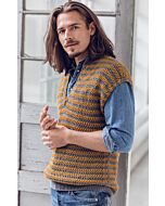 Lana Grossa herenslipover breien uit Classici 19 (m4)