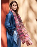 Lana Grossa sjaal breien van Colorissimo en Silkhair (Doeken & Co 6 M7)