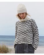 Lana Grossa jacquard trui breien van Natural Alpaca Pelo NK2,m8