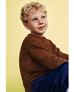 Lana Grossa kinder trui breien van Cool Wool Big Vintage (Kids 13, m20) | C.R. Couture