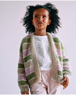 Lana Grossa kinder vest breien van Natural Alpaca Lungo (Kids 13, m26) | C.R. Couture