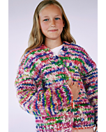 Lana Grossa vest breien van Confetti (Lana Gross Kids 13, m8) | C.R. Couture