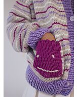 Lana Grossa kindervest breien van Puro Vegano (Kids 13, m16) | C.R. Couture