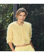 Lana Grossa kort dames vest breien van Basta (LB20,M21)