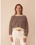 Lana Grossa korte trui van Brigitte No.2 (m33)