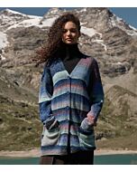 Lana Grossa lang vest breien van Gomitolo Fumo (G16, m14)