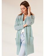 Lana Grossa lang vest breien van Silkhair (F63, M22)