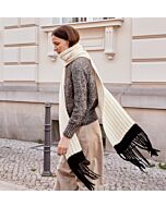 Lana Grossa lange sjaal breien van Cool Merino Big (c27,m15)