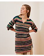 Lana Grossa longshirt met splitten breien van Gianna (LB18, model 9)