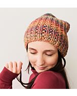 Lana Grossa muts breien van Merino Twister (Twister Flyer m1)