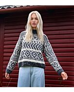 Lana Grossa noorse trui breien van Airy (NK3, m3) | C.R. Couture