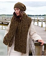 Lana Grossa omslagdoek breien van Puno Due