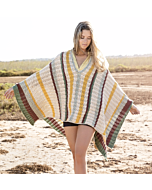 Lana Grossa dames poncho breien van Organico