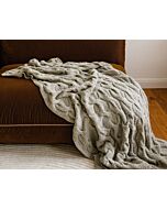 Lana Grossa plaid breien van Cara (Decken & Plaids, m5)