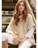 Lana Grossa poncho van Sara breien M31