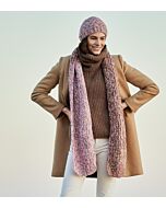 Lana Grossa sjaal breien van Colortwist en Setasuri Big (LB13, M22)