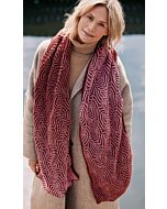 Lana Grossa sjaal breien van Ecopuno en Ecopuno Dégradé (Doeken & Co 7 m17)