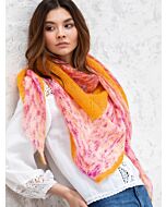 Lana Grossa sjaal breien van Silkhair & Silkhair hand-dyed (m23)