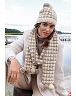 Lana Grossa sjaal haken van Brigitte No.2 M13