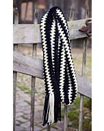 Lana Grossa sjaal haken van Alta Moda Cashmere 16 + Brillino (Acc22, m21)