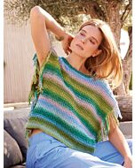 Lana Grossa slipover met franjes breien van Cotonella (F71,M48)