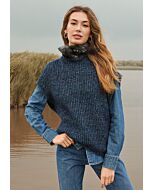 Lana Grossa slipover van Ecopuno Tweed breien M38