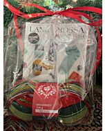 Cadeaupakket sokkenbreier - Kerst sokkenwol en step by step boekje