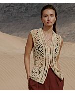 Lana Grossa Solo lino hesje haken M12