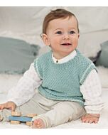 Lana Grossa spencer breien van Cool Wool (infanti 19, m31)