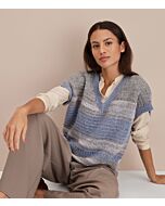 Lana Grossa spencer breien en haken van Gomitolo Gala (GM 14, m18) | C.R. Couture