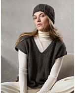 Lana Grossa spencer breien van Natural Lama Chunky (NL flyer,m5)