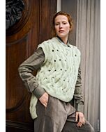 Lana Grossa spencer met kabels breien van Nebbia (N1,M13)