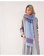 Lana Grossa stola breien en haken van Silkhair en print (Doeken & Co 7, m1)