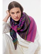 Lana Grossa stola breien van Colorissimo en Ecopuno (Doeken & Co 8, m3) | C.R. Couture