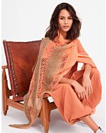 Lana Grossa stola breien van Cool Wool Lace hand-dyed en Silkhair m10