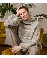 Lana Grossa streeptrui breien van Orsetto uit Nera 1,m31