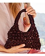 Lana Grossa tas met noppen breien van The Loop en Cosmo bags2,m1