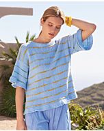 Lana Grossa top-down dames shirt breien van Cotonella (F71,M41)