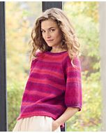 Lana Grossa top-down dames trui breien van Corallo (LB20,M9)