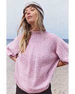 Lana Grossa top-down met turtleneck van Ecopuno NK2,m10