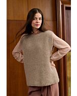 Lana Grossa top-down spencer breien van Ecopuno en Silkhair (C29,M15)