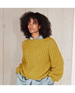 Lana Grossa top-down trui breien van Alpaca Air II (F70,M38)