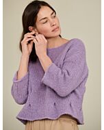 Lana Grossa top-down trui breien van Alpaca Air II (LB19,M24)