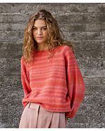 Lana Grossa top-down trui breien van Corallo (LB20,M6)