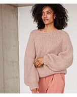 Lana Grossa top-down trui breien van Mohair di Gio en Glamour (F70,M41)