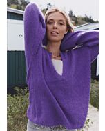 Lana Grossa top-down trui breien van Setasuri NK2,m12