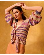 Lana Grossa top-down wikkelvest breien van Gomitolo California (G17,M6)